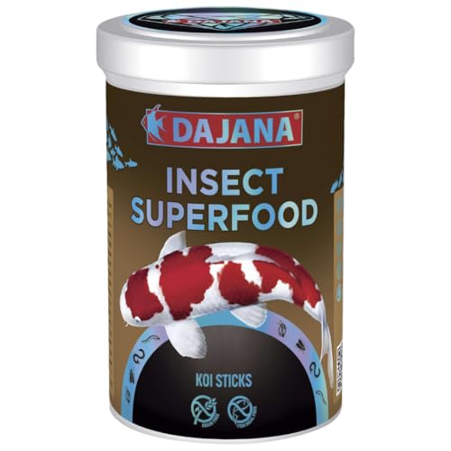 Insect Superfood Dajana Teichfisch-Sticks 1000 ml – Überlegene Ernährung mit Insekten von C.P.A COMPLEMENTOS PARA AVES