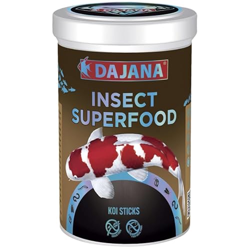 Insect Superfood Dajana Teichfisch-Sticks 5000 ml – Überlegene Ernährung mit Insekten von C.P.A COMPLEMENTOS PARA AVES