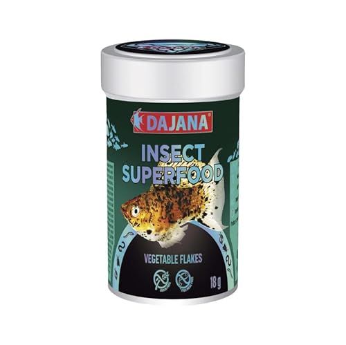 Pflanzenflocken Insect Superfood Dajana 100 ml – Pflanzennahrung mit Insekten von C.P.A COMPLEMENTOS PARA AVES