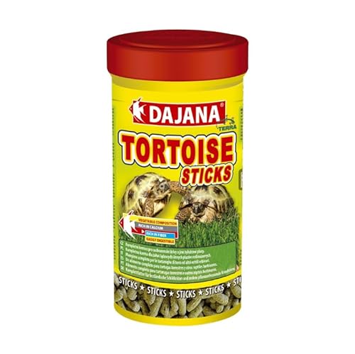 Tortoise Sticks Dajana, 1 l, ausgewogene Ernährung für Schildkröten von C.P.A COMPLEMENTOS PARA AVES