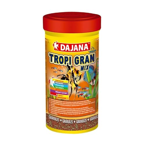 Tropi Gran Mix Dajana 250 ml - Spezialisierte Ernährung für tropische Fische von C.P.A COMPLEMENTOS PARA AVES