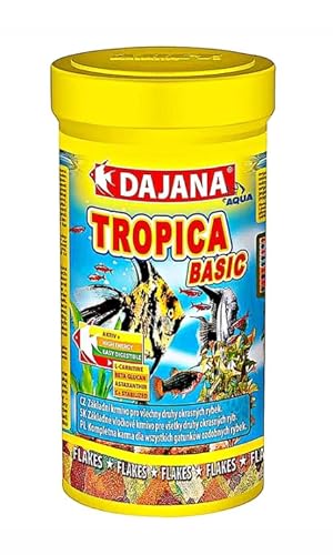 Tropica Basic Dajana 5000 ml – Essenzielle Ernährung für tropische Fische von C.P.A COMPLEMENTOS PARA AVES