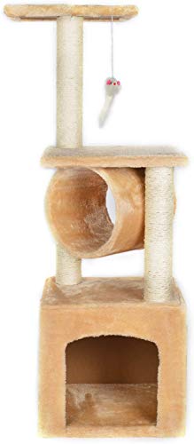 CA&T P.J Pet Products Kratzbaum, Einheitsgröße, Beige von CA&T