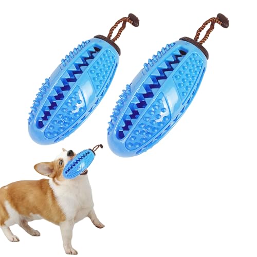 Intelligenz Hundespielzeug Unzerstörbar,Welpen Kauspielzeug Hund,Robust Spielzeug Hund Hundezubehör,Unkaputtbar Futterball Für Hunde Intelligenzspielzeug,Kaustangen Hundezahnbürste,Gummi Ball Dog Toys von CAIKAILIOR