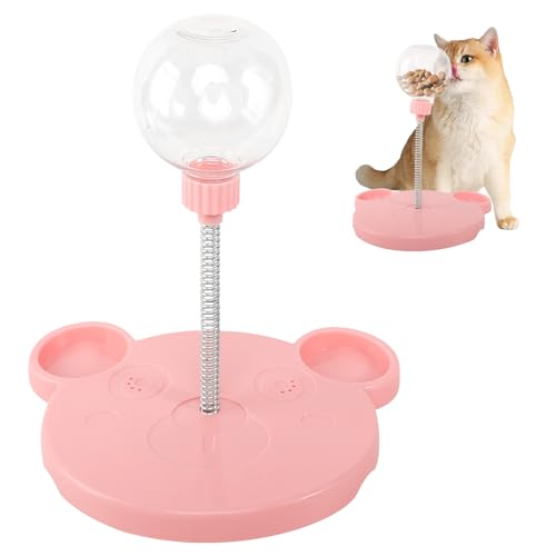 CAINCAY Wackelndes Hunde Leckerli Spielzeug, Snackball Katze Snackball Hund Futterball für Hunde Interaktive Spielzeug, Leckerbissen Ball Haustier Futterautomat Spielzeug für Hunde von CAINCAY