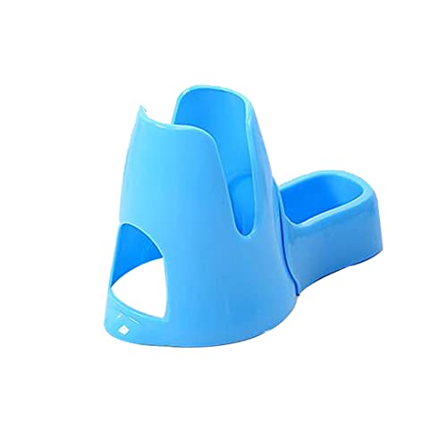 Hamster Wasserflaschenhalter Haustier Automatische Trinkflasche Basis Autospender Halter für Hamstern Ratten kleine Tiere Blau 1pc von CAKEEYUM