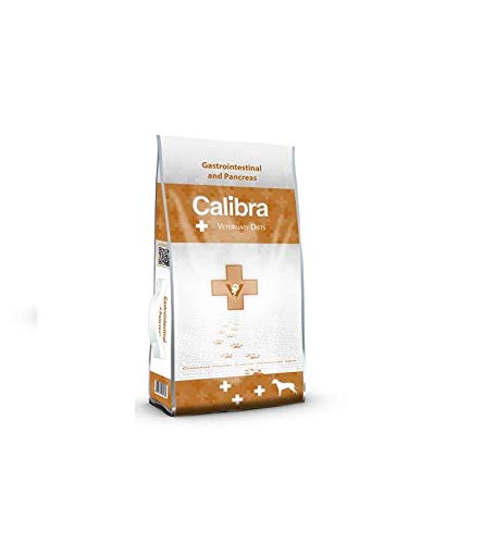 CALIBRA 107762 Vet Diet Dog GASTROINTESTINAL Pancreas 12KG, Kunststoff, Black von CALIBRA