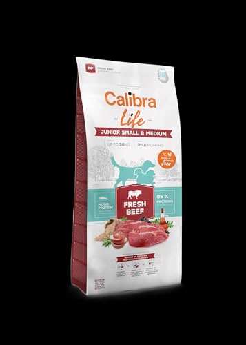 CALIBRA Dog Life Junior Small & Medium Fresh Rind, 2,5 kg von CALIBRA