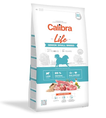 CALIBRA Dog Life Senior Small Breed Lamm, 1,5 kg von CALIBRA