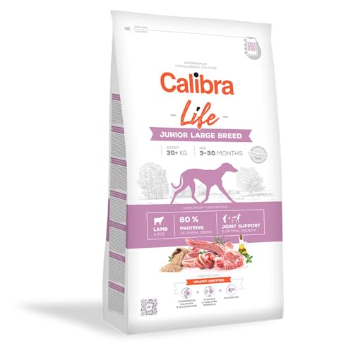 Calibra Life Dog Junior Large Breed Lamb 2,5kg Trockenfutter für große und Riesen Welpen von CALIBRA