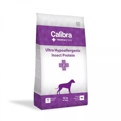 Hunde-Trockenfutter Hypoallergen CALIBRA VD Dog Ultra Hypoallergenic Insect 12kg von CALIBRA