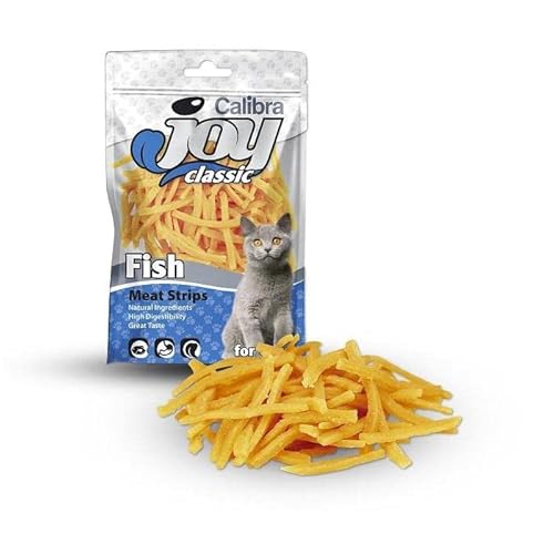 Joy Cat Classic Strips Fisch 70 g Snacks für Katzen CALIBRA von CALIBRA