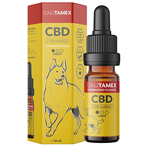 CALITAMEX CBD Öl Hund 4% | Aus Bio Kultivierung | Premium CBD Öl für Hunde | 400mg CBD Hund, mit Tierärzten entwickelt | THC freies CBD Öl Hunde | 100% natürliches CBD Hunde | 10ml von CALITAMEX