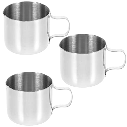 CALLARON Milchkännchen Milchkrug Sauciere 3Pcs Kaffeemilchkännchen Mit Griff 30Ml Saucenglas Honigsirupspender Für Tee Matcha Cappuccino Heiße Schokolade Mit Deckel Milchkännchen Mit Deckel von CALLARON