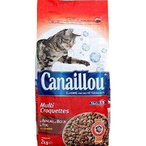 CANAILLOU Croq.Mix Fleisch 2 kg 3250390844327 von CANAILLOU