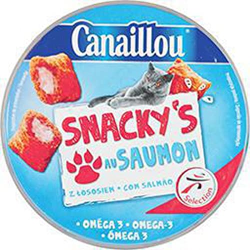 Canail 3250391945283 Snack Backofen, Lachs, 60 g von CANAILLOU