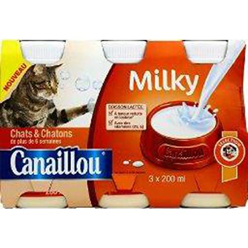 Canail.Milch für Katzen/Kätzchen, 3 x 200 ml, 3250391097494 von CANAILLOU