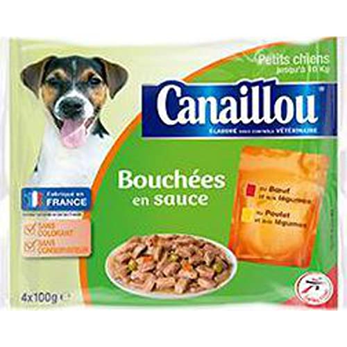 Canaillou Poch PT Hund 4 x 100G 3250392473433 von CANAILLOU