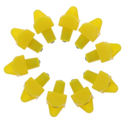 CANIGHT 10st Trinkbrunnenauslauf Trinknippel Für Geflügel Beheizte Hühnertränke Automatische Hühnertränke Wasserspender Für Küken Hühnernippeltränke Küken-wassernippel PVC Yellow von CANIGHT