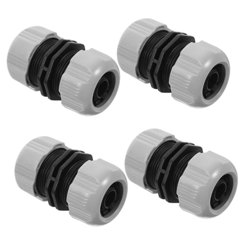 CANIGHT 4er Set Gartenschlauch Adapter Und Schnellverbinder Flexible Schlauchverbinder Für Gartenbewässerung Reparatur Und Einfache Montage Von 13mm Gartenschläuchen von CANIGHT