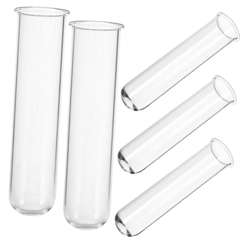 CANIGHT 5er Set Klare Reagenzgläser Für Pflanzen Hydroponische Vase Aus Für Pflanzenzucht Tisch Pflanzenvermehrungsstation Ideal Für Kreative Dekoration von CANIGHT