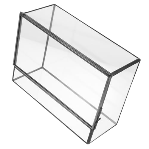 CANIGHT Box Glas Landschaftsbau Tank Pflanzendekoration Terrarium Landschaftsbehälter Transparentes Gehäuse Pflanzenetui Container Landschaftsdisplay Halter Tischdekoration von CANIGHT