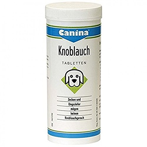 Canina Knoblauch (Knoblauch) Nahrungsergänzungsmittel für Hunde 30 Tabletten von CANINA PHARMA GMBH