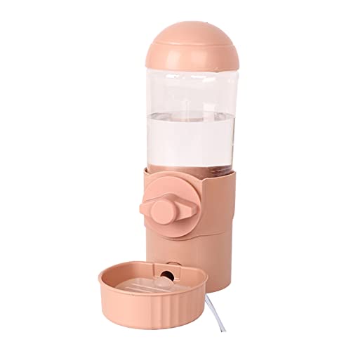 CANNXI Futternapf für Haustiere, automatischer Wasserbrunnen-Futterspender, 500 ml, Wasserspender, beheiztes Wasser für S und kleine Hunde, großer Futternapf von CANNXI