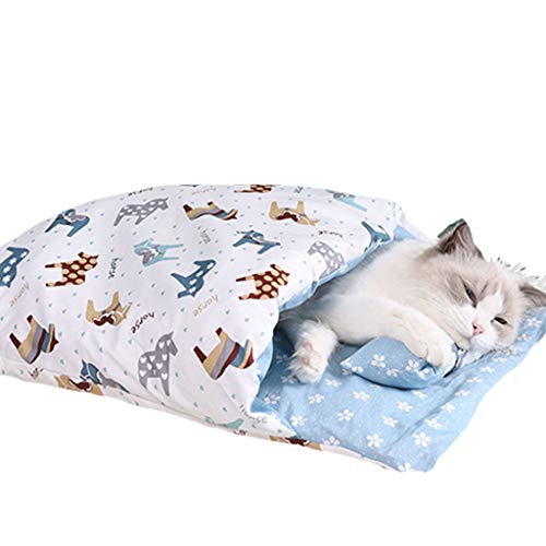 CANNXI Katzenbett für Hundebetten, weich, warm, Schlafsack, Welpenhaus, wärmend und gemütlich, Winter, warmes Bett, gemütliches Bett von CANNXI