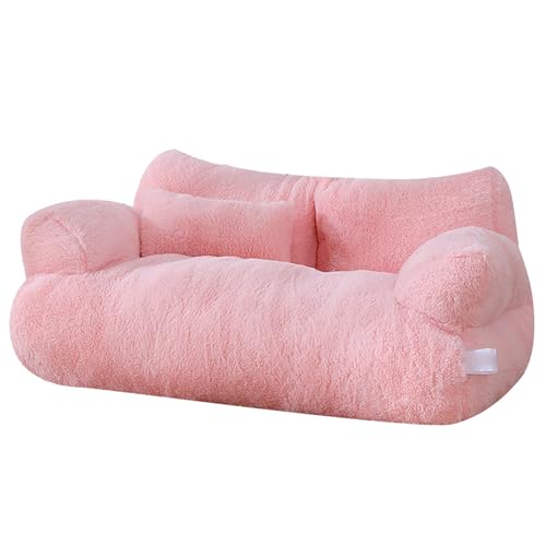 CANNXI Kreatives Haustier-Couch-Bett, abnehmbarer Bezug für Hunde und weiches Plüsch, bequemes Sofa, mehrere Farben von CANNXI