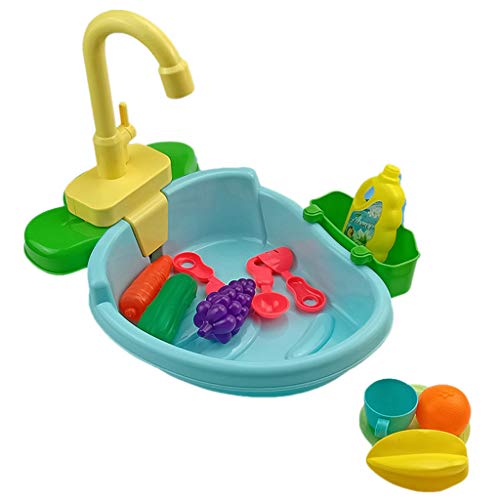 CANNXI Vogelspielzeug, Küchenspüle, Spielzeug für Kinder, Spielutensilien, Lebensmittelzubehör, Wasserspielzeug für Jungen und Mädchen, Waschbecken für Vögel von CANNXI