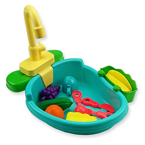 CANNXI Vogelspielzeug, Küchenspüle, Spielzeug für Kinder, Spielutensilien, Lebensmittelzubehör, Wasserspielzeug für Jungen und Mädchen, Waschbecken für Vögel von CANNXI