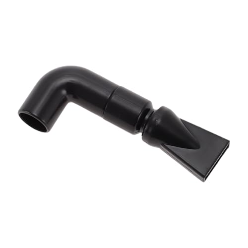 CAPASTEC Aquarium Düse, Aquarium Pumpe Duckbill Düse, Kunststoff Fish Tank Duckbill Tube für Aquarium, 1,5 cm OD Wassereinlass, Schwarz von CAPASTEC