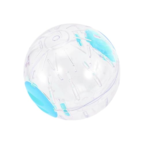 CAPASTEC Hamster Übungsball, 14cm Durchmesser Hamsterball, Hamsterball für Bewegungslauf, Transparenter Ball Hamsterzubehör, Blau von CAPASTEC