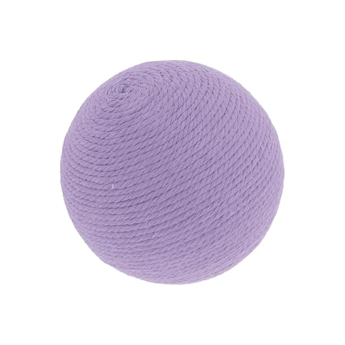 CAPASTEC Interaktives Katzenspielzeug Ball mit Glocke innen, Durchmesser 10 cm, Lila von CAPASTEC