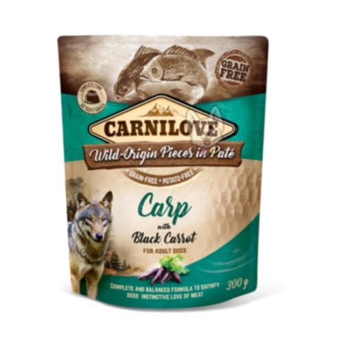 Carnilove Dog Karpfen und Schwarze Karotte 300g von CARNILOVE