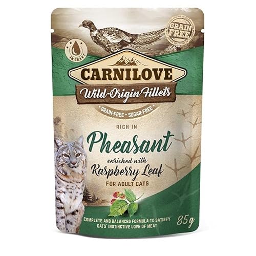 Carnilove Pouch Pheasant kattenvoer 24x85 gr von CARNILOVE