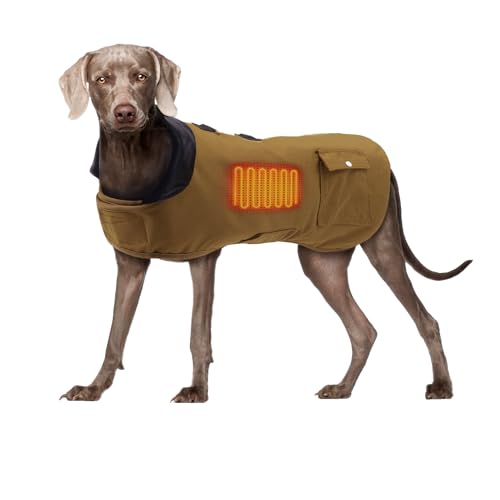 Hundemantel Electric Heated Thermo Hundejacke für Hunde von CAROMIO