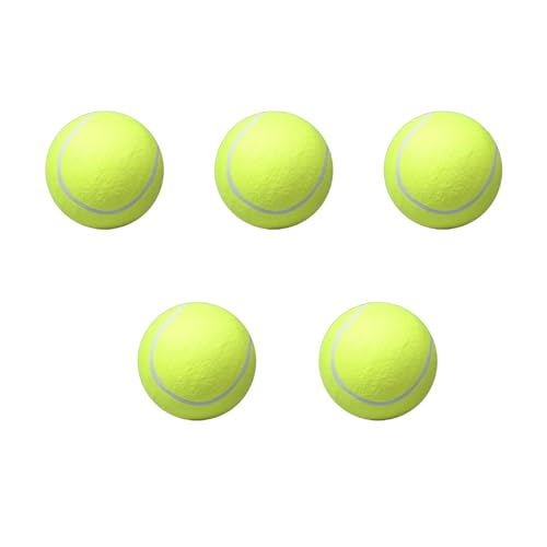 CASNO Interatives Hundespielzeug, Kauball für Welpen, 24,1 cm, für riesiges Tennis für Haustiere, Welpen, Hunde, Indoor Outdoor, Traini, Tennis für Hunde von CASNO