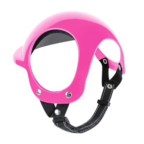 Kleiner Haustierhelm mit Ohrloch, verschleißfester Motorradhelm, Sportsicherheit, Outdoor-Fahrradhelm für Hunde, Katzen, Haustierhelme für kleine Katzen, Haustierhelme für kleine Hunde, Haustierhelm, von CASNO