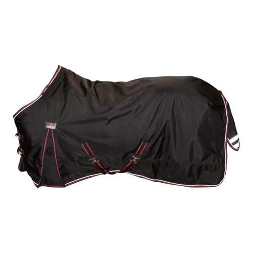 Catago Outdoordecke Endurance 1680D 500g - Pferd - Decke - Schwarz - 145cm von Catago