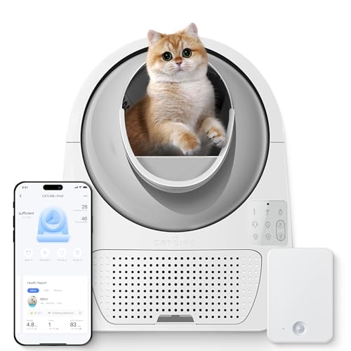 CATLINK Selbstreinigende Katzentoilette Luxury Pro-X mit intelligentem Geruch von CATLINK