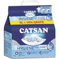 CATSAN Hygiene Plus Streu 9 l + 10% gratis von CATSAN