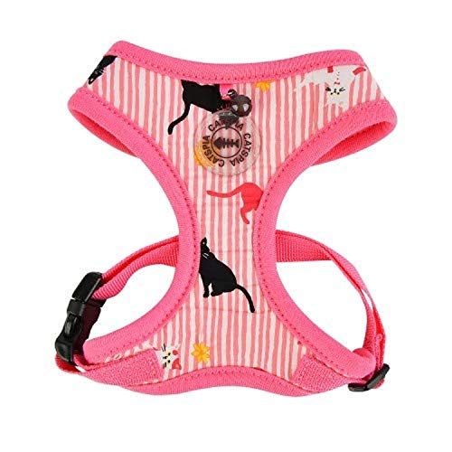 CATSPIA CATA-HA9477-PK-L Faye Harness Katzengeschirr, L, rosa von CATSPIA