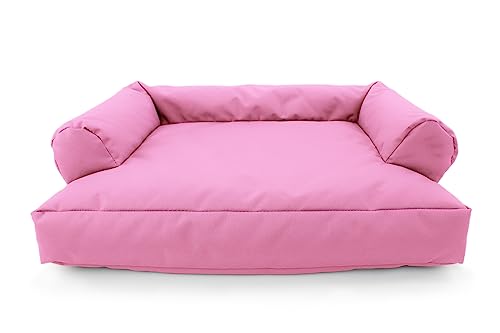 CATTOI Katzensofa (Rosa) - 50x40x15cm - Bett Katze Sofa Bettchen abwaschbar nachhaltig Katzenschlafplatz für Katzen oder kleine Hunde - Made in Germany - handgenäht in Berlin von CATTOI