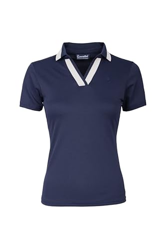 Cavallo Damen Poloshirt Deja Größe 34, Farbe darkblue von Cavallo