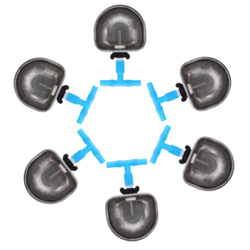 CAXUSD Automatischer Wassernapf für Kaninchen 6 Stück Trinknapf für Haustiere Wasserzufuhr für Kaninchen auslaufsicher leicht zu reinigen langlebig von CAXUSD