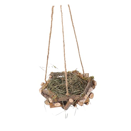 CAXUSD Hängen Handwerk Vogel Nest Stroh Decor Outdoor Garten Dekorative Vogelhaus Ornament von CAXUSD