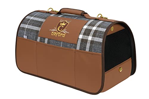 Cazo Oxford Tasche, Transportbox für Hunde und Katzen, 50 x 27 x 26 cm, LXD0901 von CAZO Design For Pets