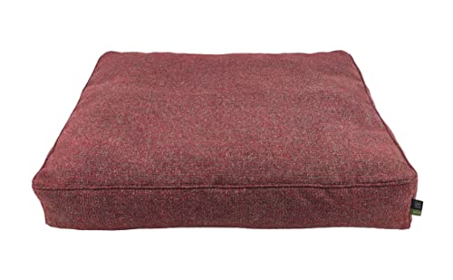 EKO Matratze Hundebett CAZO Katzen-Luna 90 x 75 x 15 cm, Größe L, Farbe rot, LUR05/C von CAZO Design For Pets